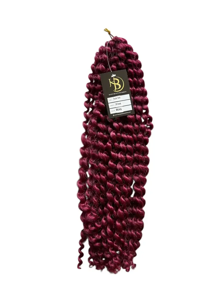 Extensions Braids Passion Twist van 18" in kleur #BUG.