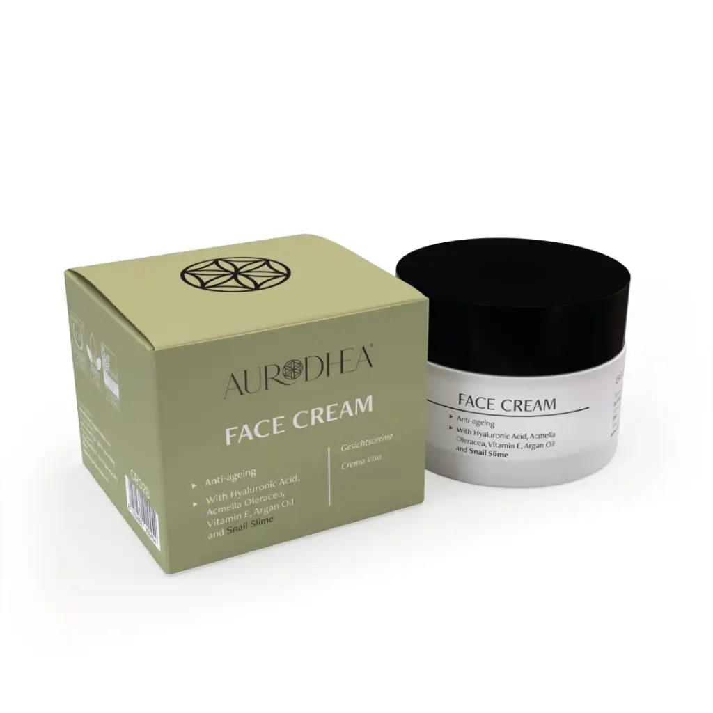 Crème visage anti-âge à la bave d’escargot ( Code CR02B )
