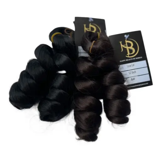 12-inch Loose Curl Braid Extensions in Color #4